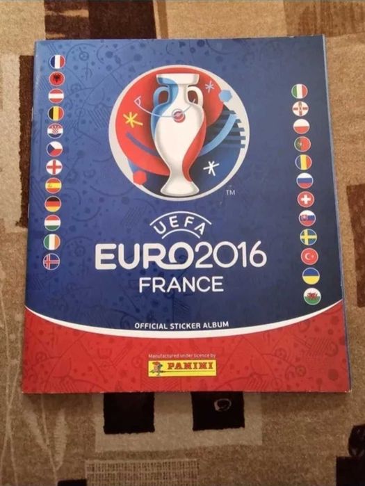 Album euro 2016 panini. Necompletat.