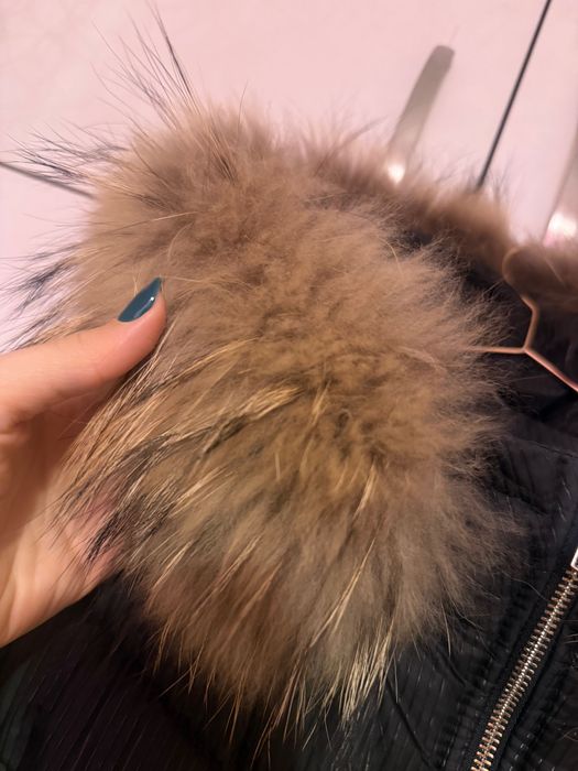 Зимно яке Bratan, качулка с естествен пух