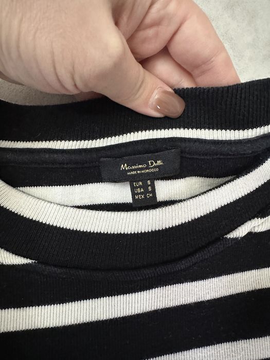 Massimo Dutti тельняшка кофта лонгслив