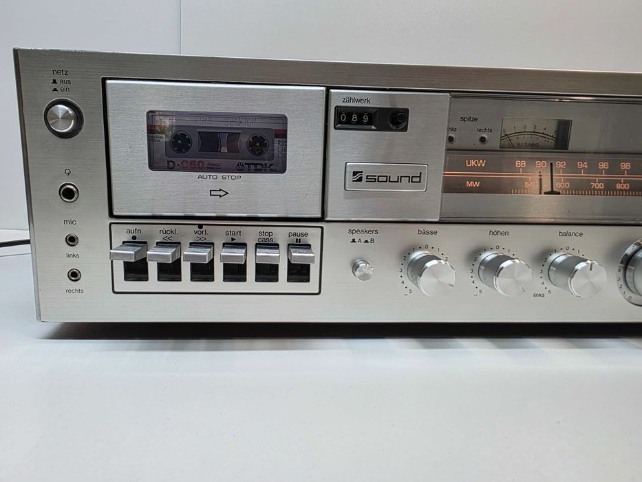 Vand stereo casette deck receiver Sound C5080