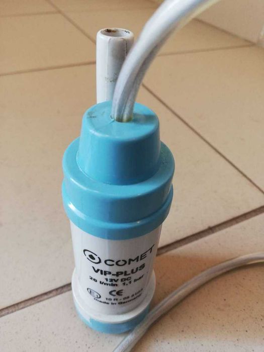 Pompa copil apa rulota Comet VIP camping Plus 20l/min 1,1 bar 12V