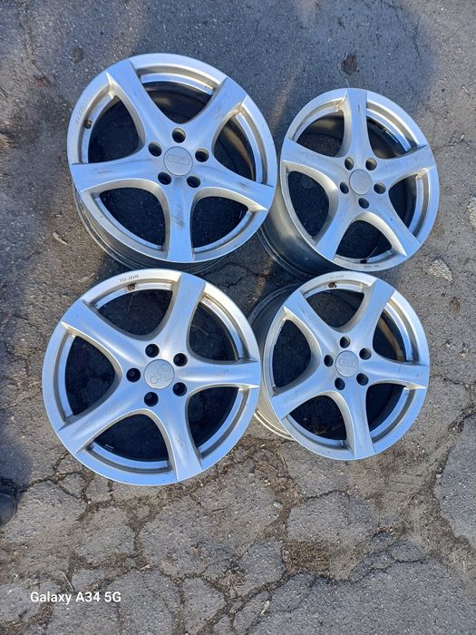 Jante 8Jx17H2 ET35 Audi Vw Skoda Complet echipate fără defecte