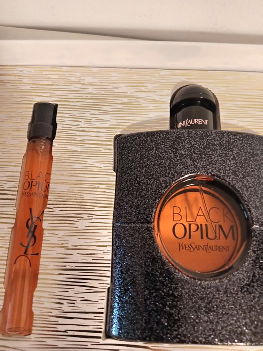 Set cadou parfum YSL BLACK OPIUM, original, sigilat