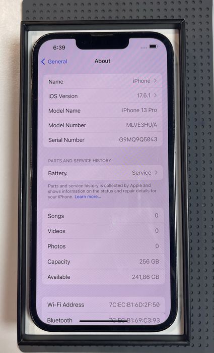 Iphone 13 pro 256 GB