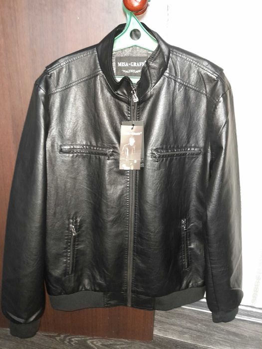 Куртка кож.зам новая размер 54