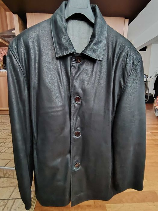 Мъжко кожено яке Hugo 2XL