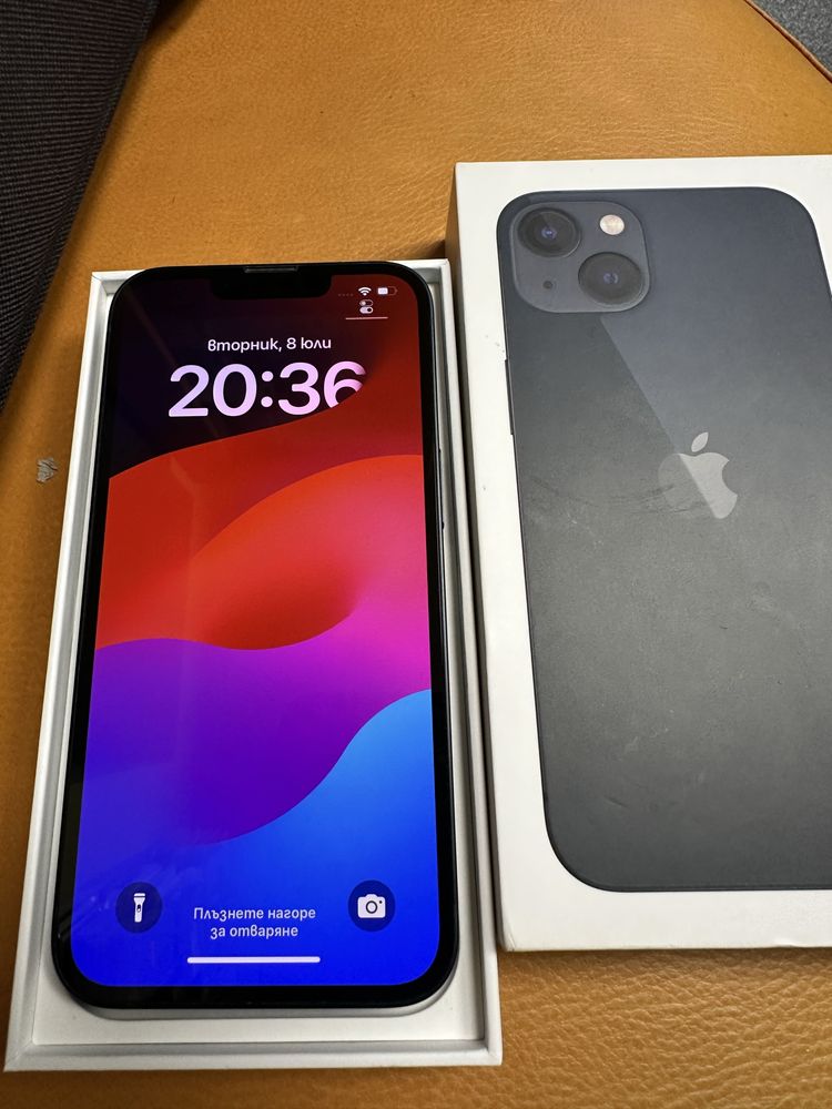 Iphone 13 midnight 128gb Перфектен!