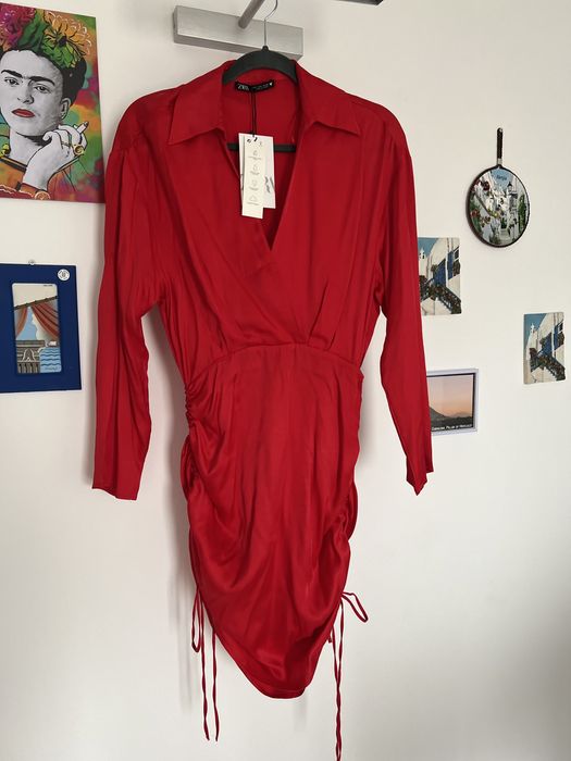 Rochie satinata Zara