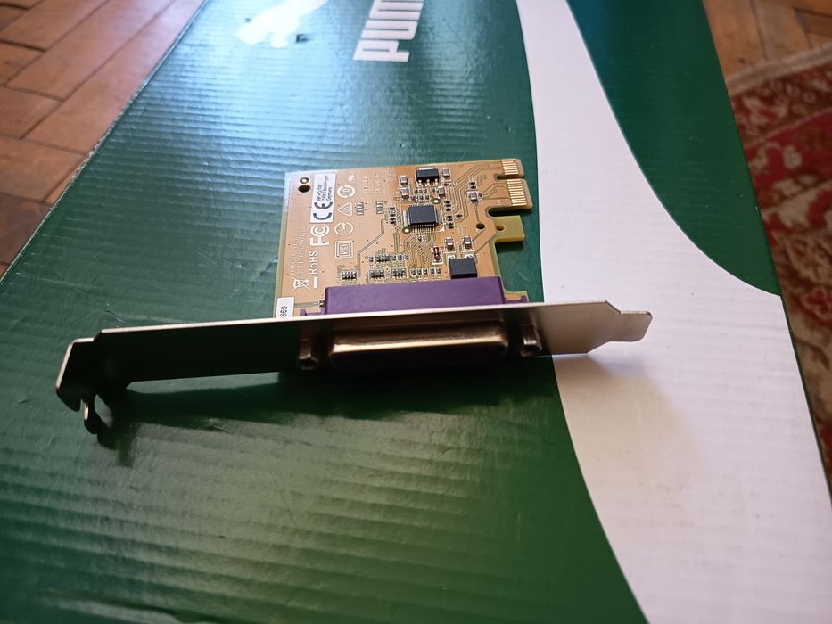 Placa parallel port PCIex1 card
