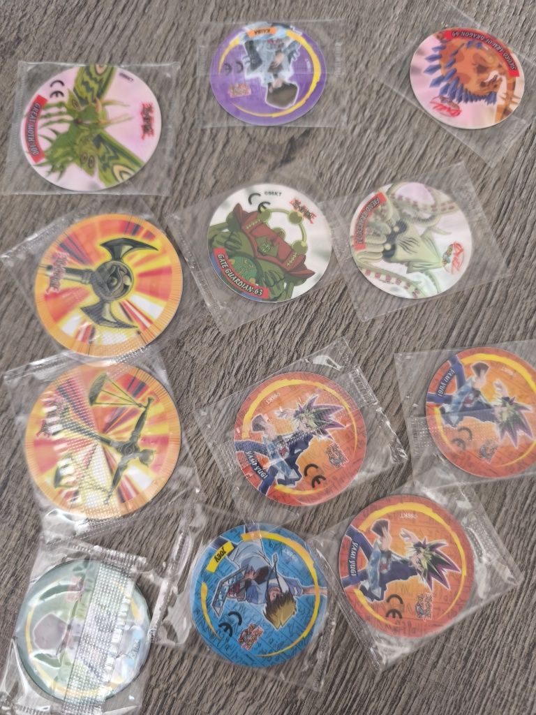 Югио запечатани тазота в оригинална опаковка 2000г. !! Yugioh tazos