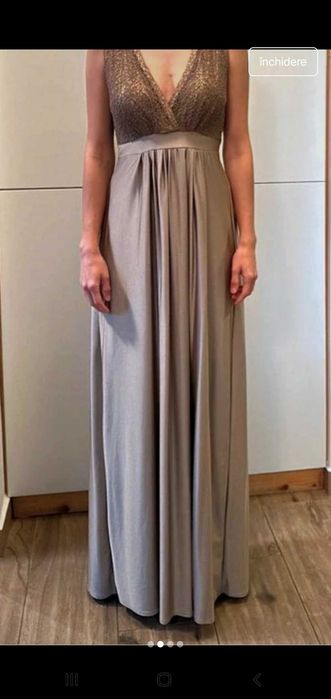 Rochie eveniment sidefata S-M