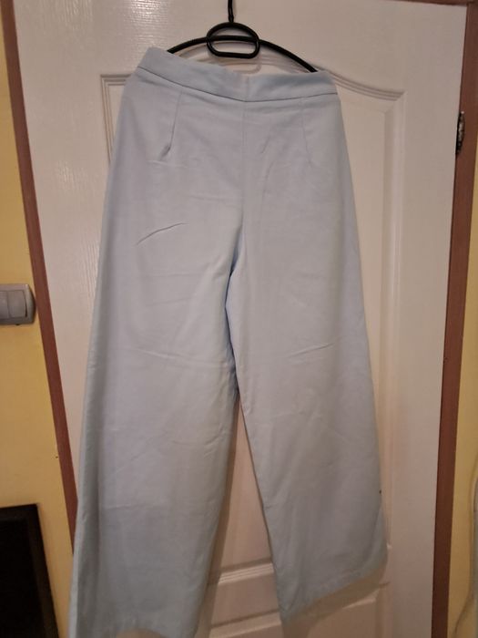 Светло син широк понталон