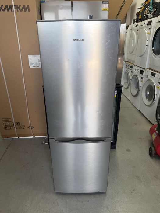Хладилник с фризер Bomann KG 320.1 IX