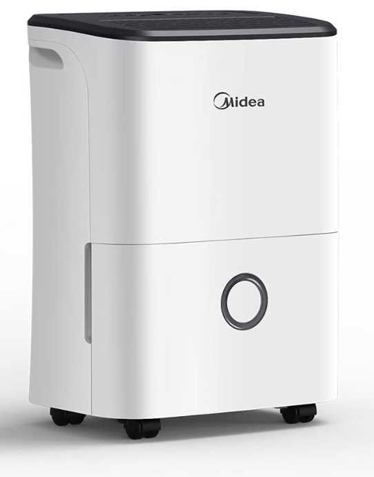 Dezumidificator Midea DF-20DEN7-WF, 20L/24h, Suprafață 100 m³