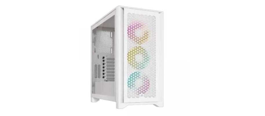 ! Корпус/компьютерный кейс Corsair 4000D RGB Airflow White цена с НДС