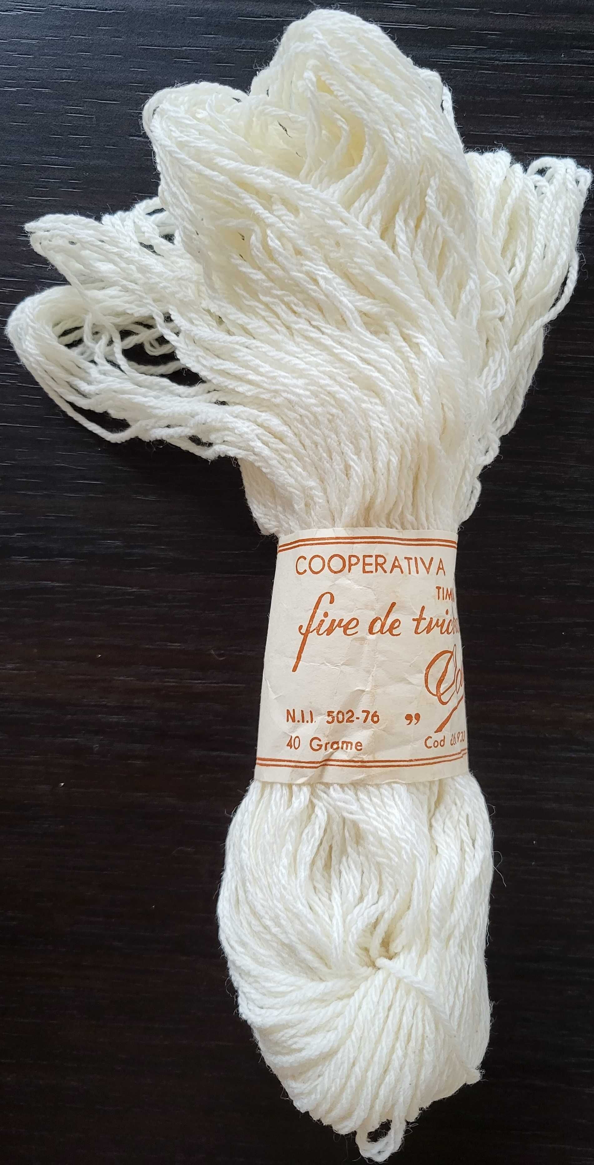 Fire lana de tricotat Carpati Colortex Timisoara 4,5lei/scul