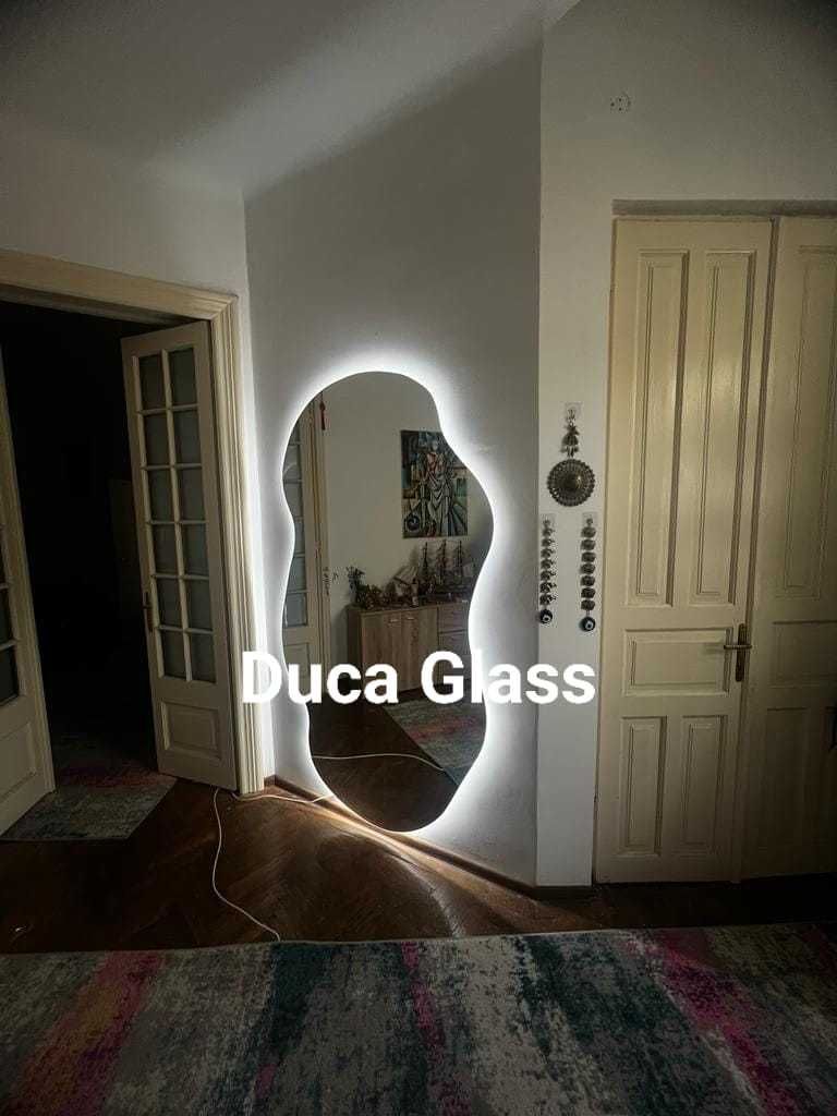 oglinda LED la comanda oglinzi led cu montaj