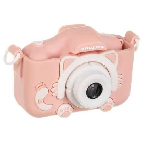 Детска розова цифрова Full HD камера с + 32GB карта памет