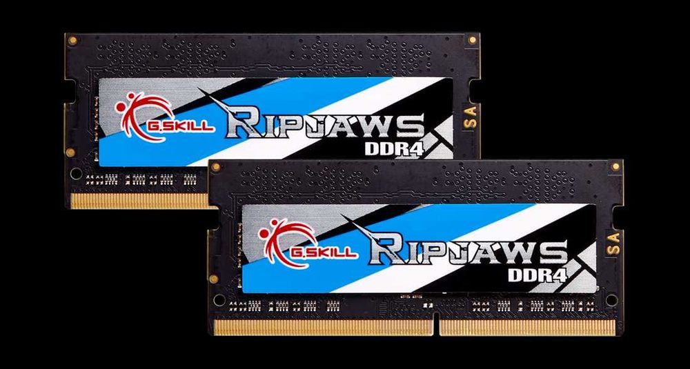 G.SKILL Ripjaws SO-DIMM DDR4-2400MHz 16GB (2 x 8GB) RAM за лаптопи