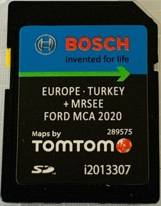 Ford MCA 2022гд SD Card Europa V12 Форд МЦА СД Карта Европа и Турция