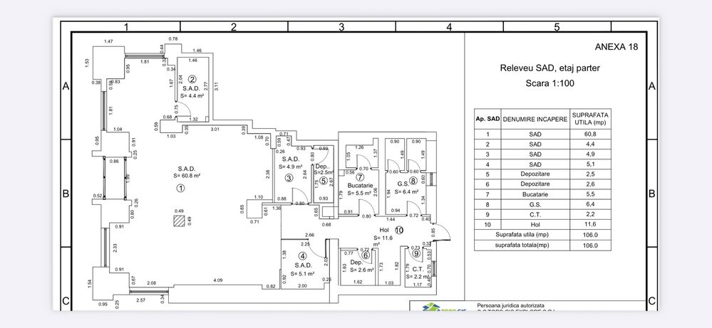 Spatiu comercial pt farmacie, banca, birou, mic magazin