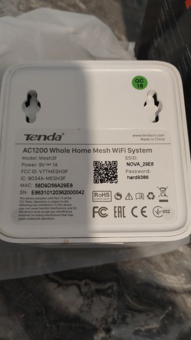 Router tenda mesh