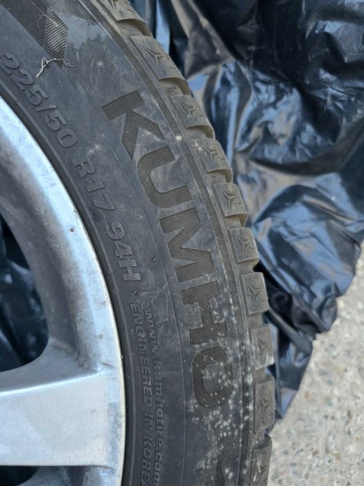 Jante cu cauciucuri de iarna opel insignia