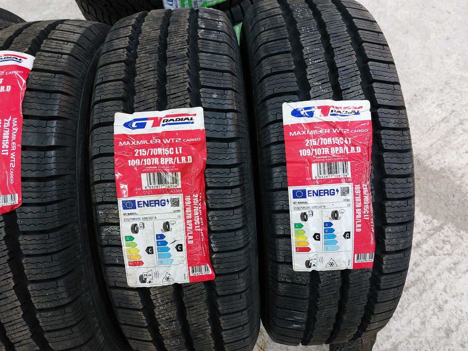 4 бр. нови зимни гуми Radial 215 70 15С dot2423 Цената е за брой!