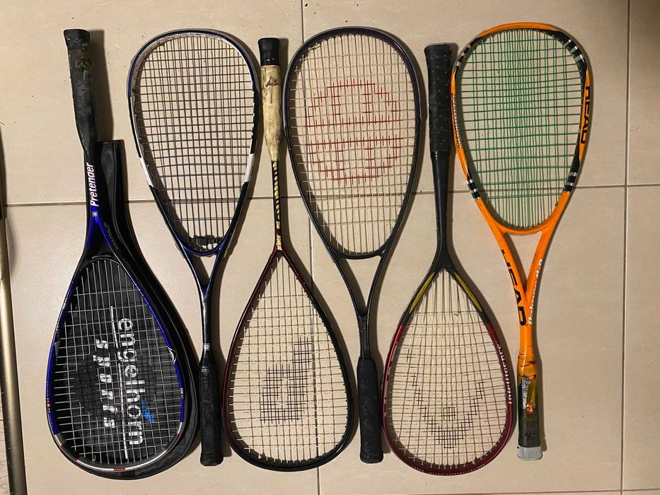 Rachete Squash tenis Wilson, Head, Prince, Unsquashable, Dunlop