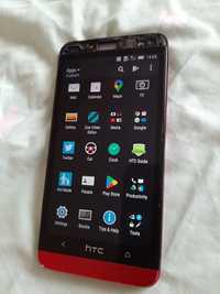 HTC one 32 gb red, carcasa uzata!