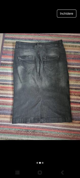 Fusta jeans dama denim C&A