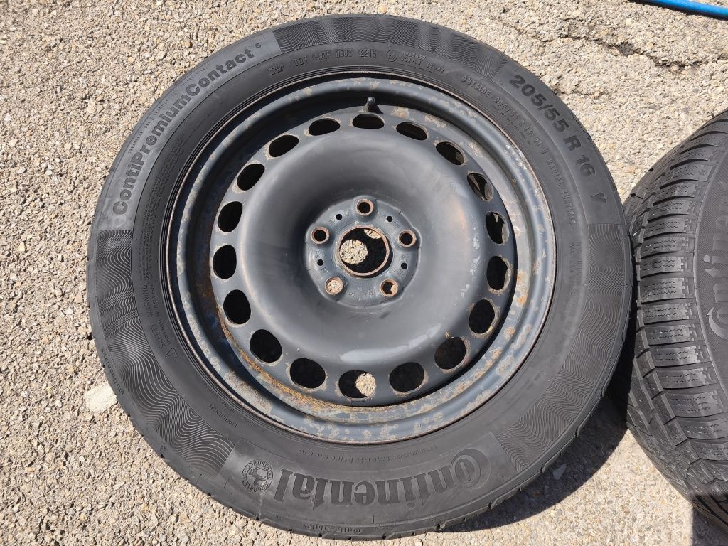 16" оригинални джанти с гуми резервни за Vw Passat,Golf/Skoda.