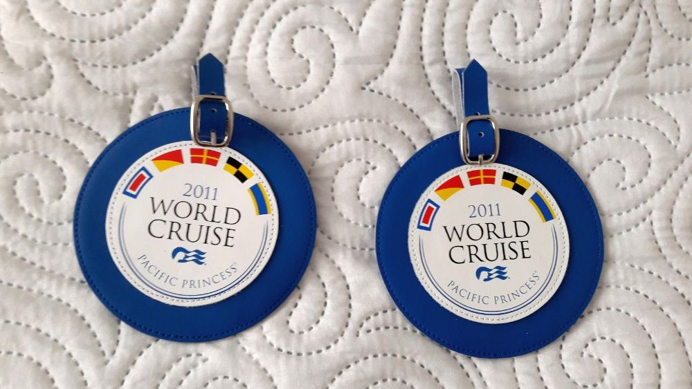 etichete pt valize - editie limitata " World Cruise "