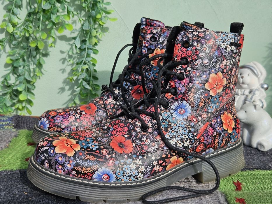 Tom Tailor флорални боти N40