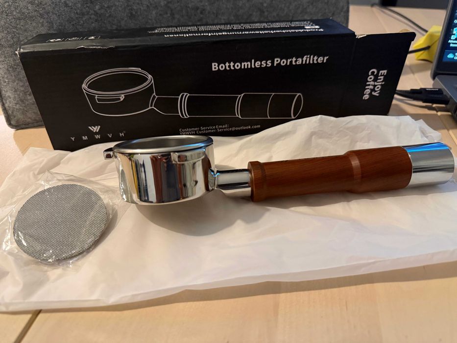 Portfiltru + sita pentru Sage/ Breville 54mm