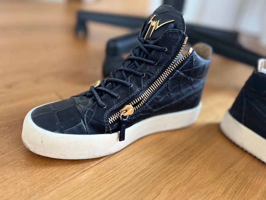 Giusseppe Zanotti crocodile sneakers 40eu