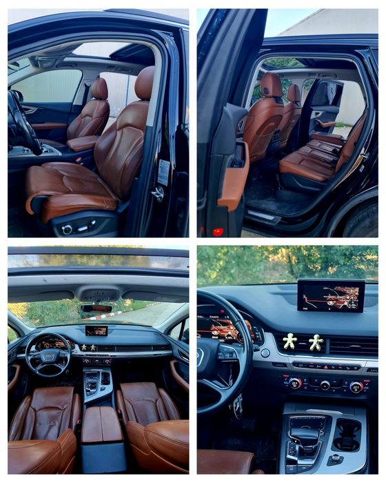 Audi Q7/An 2016.08/Cokpit/Panoramic/Line Side Assist/Navi/Carlig/4x4/