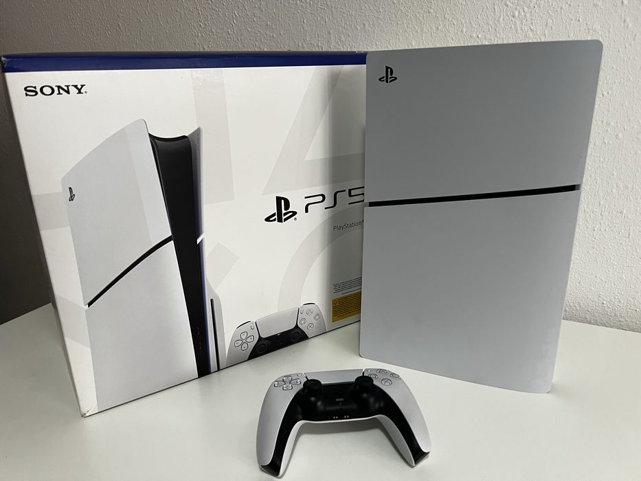 Consola PS5 Slim 1TB cu Jocuri + Garantie