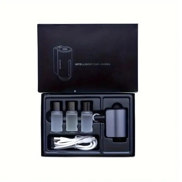 Set odorizant auto inteligent cu 3 arome de parfum