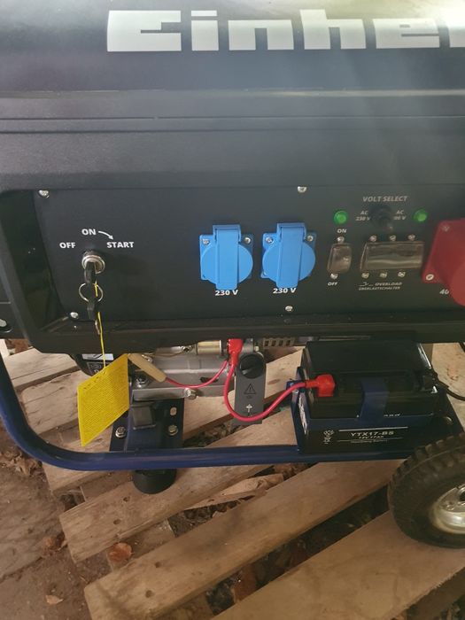Generator EINHELL 4,8 KW mono și trifazic adus din Germania