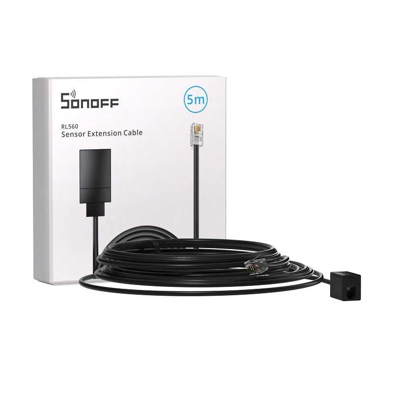 SONOFF RL560  5м - удължителен кабел за  RJ9 4P4C сензори