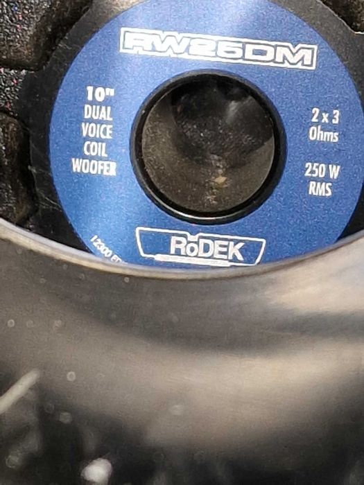 Mélynyomó +  erősítő/Subwoofer Roder + amplificator Kenwood