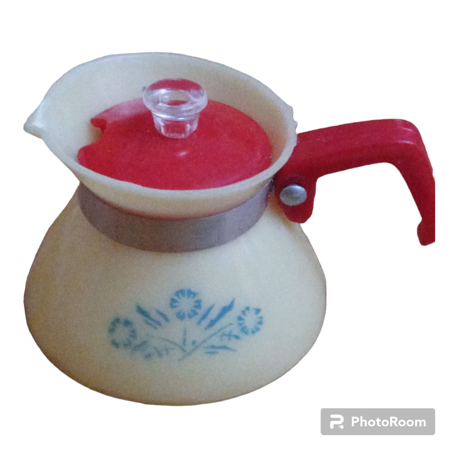Jucărie corningware teapot ceainic cca 3cm
