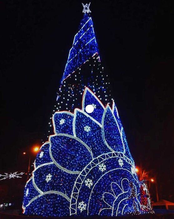 Новогодняя Ёлка оформления Yangi yil archasi 25 метр