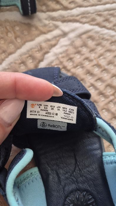 Детски сандалки Timberland