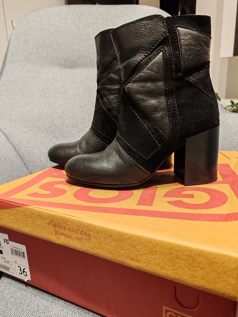 Botine piele naturala