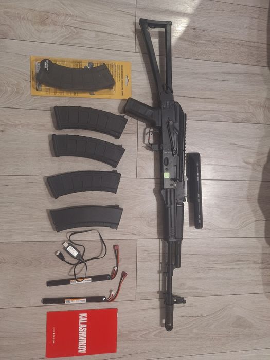 Еърсофт Автомат Cybergun AK74MH