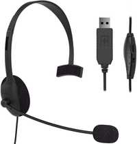 Компютърни слушалки с USB премахване на шума за офис, бизнес разговори