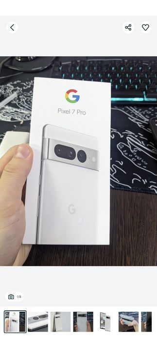 Google Pixel 7 pro 128 white