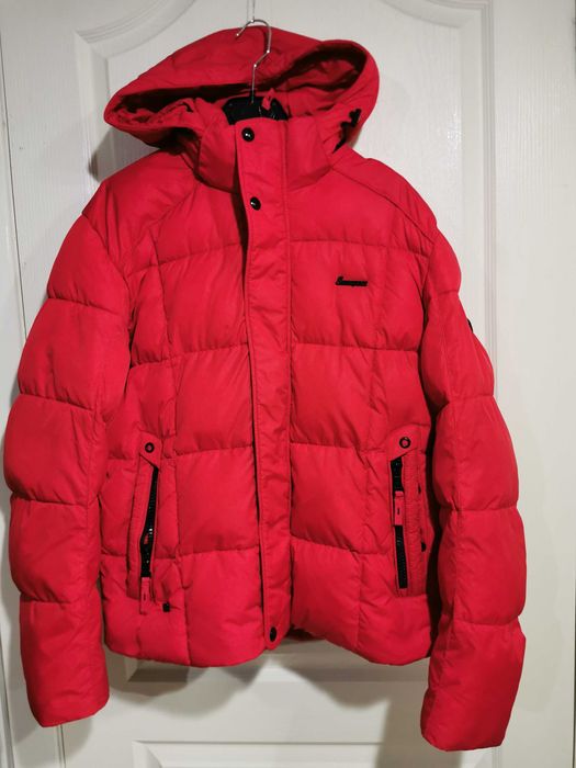 мужской пуховик 48р б/у